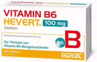 Vitamin B6 Hevert 100 mg 100 st Tabletten