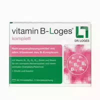 Vitamin B Loges Komplett: Vitamin B Komplex mit Vitaminoiden