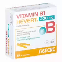 Vitamin B1 Hevert 200 mg Injektionslösung 10 X 2 ml