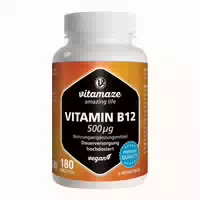 Vitamin B12 500 Îg Hochdosiert Vegan Tabletten