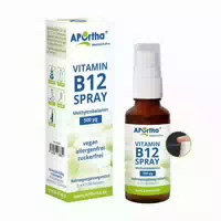 Aportha Vitamin B12 Veganes Mundspray 500 Μg Methylcobalamin 25 ml