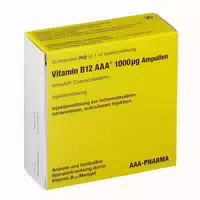 Vitamin B12 Aaa 1 000 Μg Ampullen 10x1 ml Injektionslösung