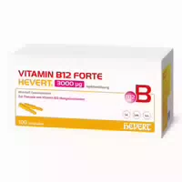 Vitamin B12 Forte Hevert 3000 Μg 20x2 Ml Injektionslösung