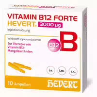 Vitamin B12 Forte Hevert 3000 Μg Inj Lsg Amp 20x2 ml