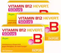 Vitamin B12 Hevert 500 Μg 3 X 60 Tabletten