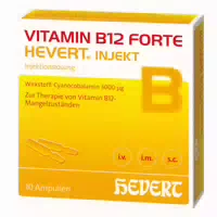 Vitamin B12 Forte Hevert Injekt 10x2 ml Injektionslösung