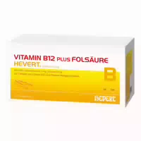 Vitamin B12 Plus Folsäure Hevert Á 2 ml 2 X 100 ml Ampullen