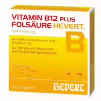 Vitamin B12 Plus Folsäure Hervert 2x10x2 Ml 2x10x2 Ml