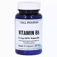 Gall Pharma Vitamin B5 6 mg Gph Kapseln