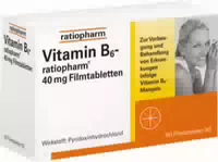 Vitamin B6 Ratiopharm 40 Mg 100 St Filmtabletten