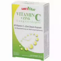 Amosvital Vitamin C Zink Depot Kapseln