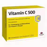 Vitamin C 500 Filmtabletten 20 st Filmtabletten