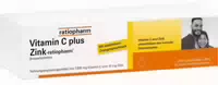 Vitamin C Plus Zink Ratiopharm 20 St Brausetabletten