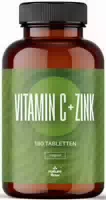 Vitamin C Zink Hochdosiert 180 Tabletten 6 Monate Vorrat Nature Flow