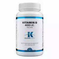 Klean Labs Vitamin D 400 I E 60 st