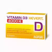 Vitamin D3 Hevert 4000 I E Tabletten 20 st