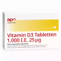 Vitamin D3 Tabletten 1000 I E 25 Mcg Von Apodiscounter