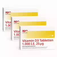 Vitamin D3 Tabletten 1000 I E von Apodiscounter