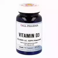 Vitamin D3 20 000 I E Gph Kapseln 90 st