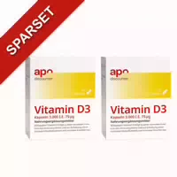 Vitamin D3 Kapseln 3 000 I E 75 Âµg von Apodiscounter