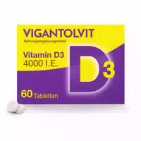 Vitamin D3 4000 I E Vigantolvit Tablette, Hochdosiert