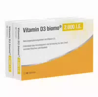 Vitamin D3 Biomo 2 000 I E Tabletten 120 St