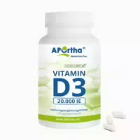 Aportha Vitamin D3 Depot Kapseln 20 000 Ie 500 Μg