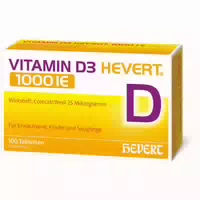 Vitamin D3 Hevert 1000 I E 100 St Tabletten