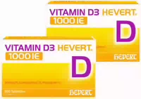 Vitamin D3 Hevert 1000 I E Tabletten 2 X 200 Stück