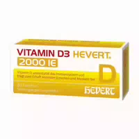 Vitamin D3 Hevert 2 000 I E Tabletten 60 st