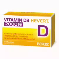 Vitamin D3 Hevert 2000 I E Tabletten 240 st