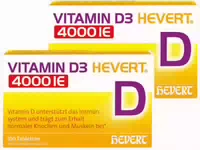 Vitamin D3 Hevert 4000 I E 2 X 100 Tabletten
