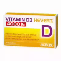 Vitamin D3 Hevert 4000 I E Tabletten