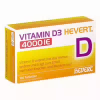 Vitamin D3 Hevert 4000 Ie 100 st Tabletten