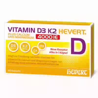 Vitamin D3 K2 Hevert Calcium Und Magnes Ium 4000 Ie Kapseln