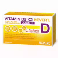 Vitamin D3 K2 Hevert Calcium Und Magnesium 2000 Ie Kapseln