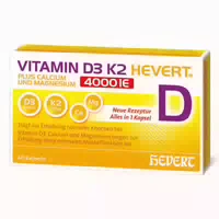 Vitamin D3 K2 Hevert Calcium Und Magnesium 4000 Ie Kapseln