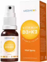 Vitamin D3 4000 I E Mediakos Vital Spray 20 ml