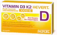 Vitamin D3 K2 Hevert 1000 I E 60 st Kapseln