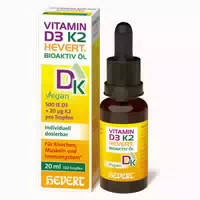 Vitamin D3 K2 Hevert Bioaktiv Öl 20 ml Öl