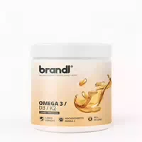 Vitamin D3 K2 & Omega 3 Premium | Brandl Made in Germany | Fischöl aus der Eu | 120 Kapseln