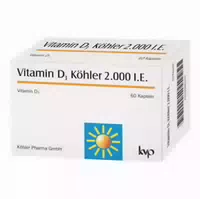 Vitamin D3 Köhler 2000 Ie 20 st Kapseln