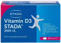 Vitamin D3 Stada 2000 I E 60 Kapseln