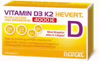 Vitamin D3k2 Hevert 4000ie 120 st Kapseln