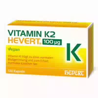 Vitamin K2 Hevert 100 Mikrogramm 120 st Kapseln