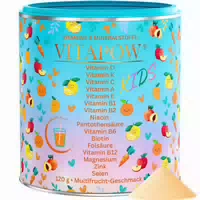 Vitapow Kinder Multivitamin Pulver Mineralstoffe Vitamine für Kinder 30 Portionen