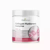 Vitasanum Collagen Hyaluronic Complex – 2500 mg Tagesportion – 200 g 200 g