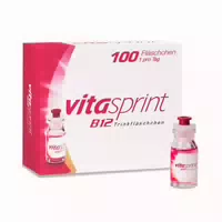 Vitasprint B12 Trinkfläschchen, mit Vitamin B12 für Mehr Energie