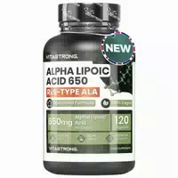 Vitastrong Alpha Liponsäure 650 120 Kapseln, Fortschrittlicher Antioxidativer Schutz