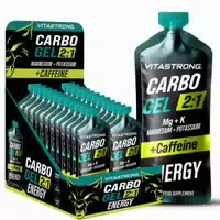 Vitastrong Carbo Gel 2:1 Koffein Schnelle Energie & Unterstützung der Ausdauer